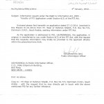 EMBASSY RTI LETTER REPLY